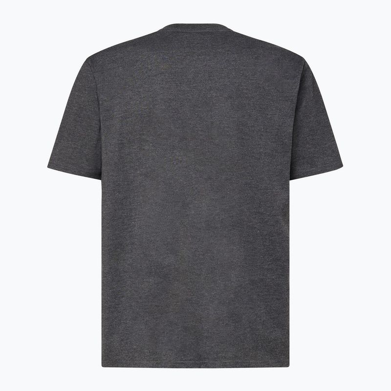 Pánské tričko Oakley Bf Oakley Bark Tee dark grey hthr 2