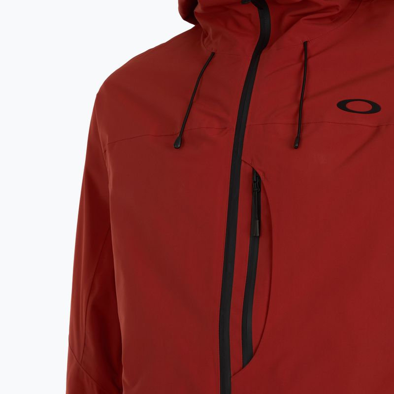 Pánská lyžařská bunda Oakley Canopy Insulated flame red 3