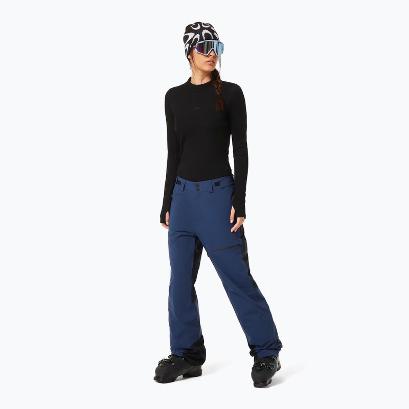 Dámské termo tričko Longsleeve Oakley Spruce Wool Base Layer blackout 2