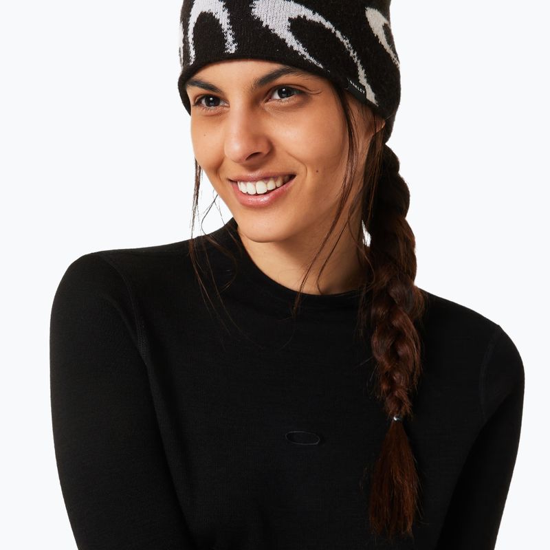 Dámské termo tričko Longsleeve Oakley Spruce Wool Base Layer blackout 5