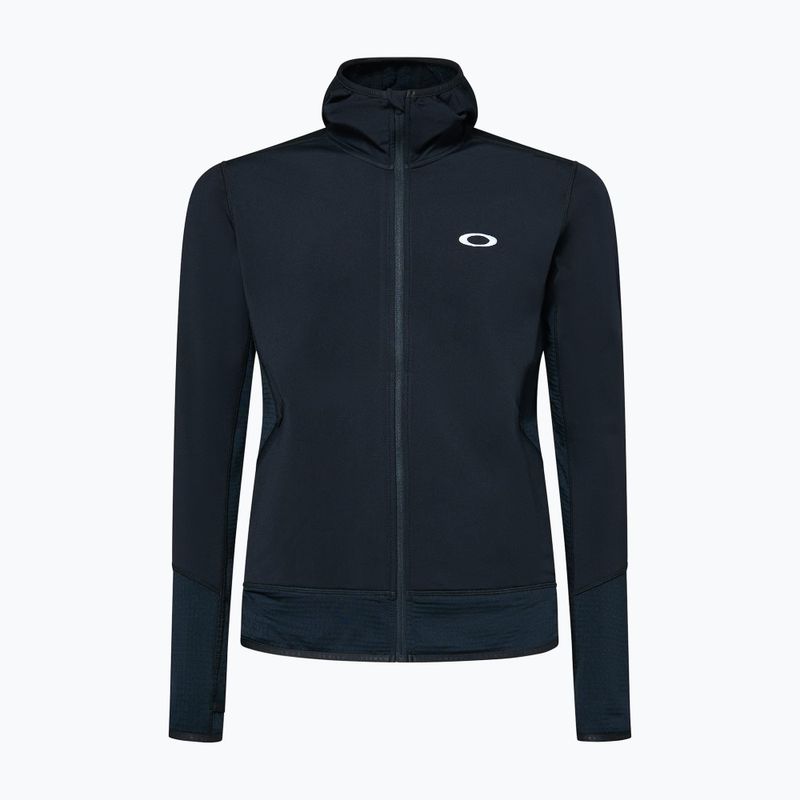 Cyklistická mikina Oakley Canopy Full Zip Hoodie blackout 9