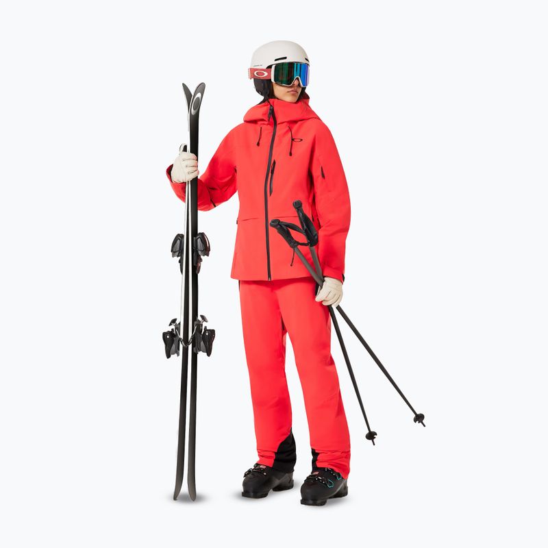 Dámská lyžařská bunda Oakley Canopy Insulated hibiscus red 2