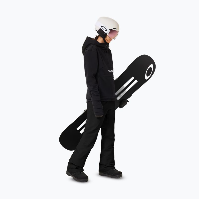 Dámská softshellová mikina Oakley TNP Nose Grab Softshell Hoodie blackout/white 2