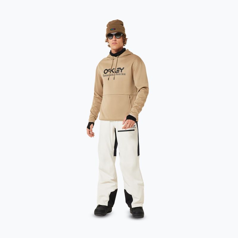 Pánská snowboardová mikina Oakley Rider Long 2.0 Hoodie pebble 2