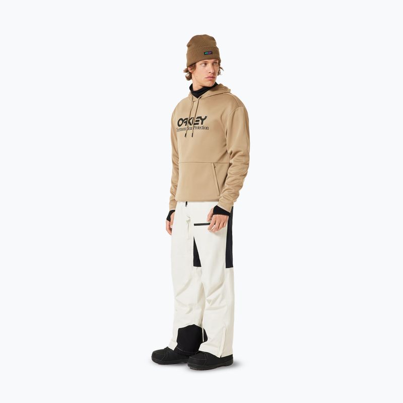 Pánská snowboardová mikina Oakley Rider Long 2.0 Hoodie pebble 4