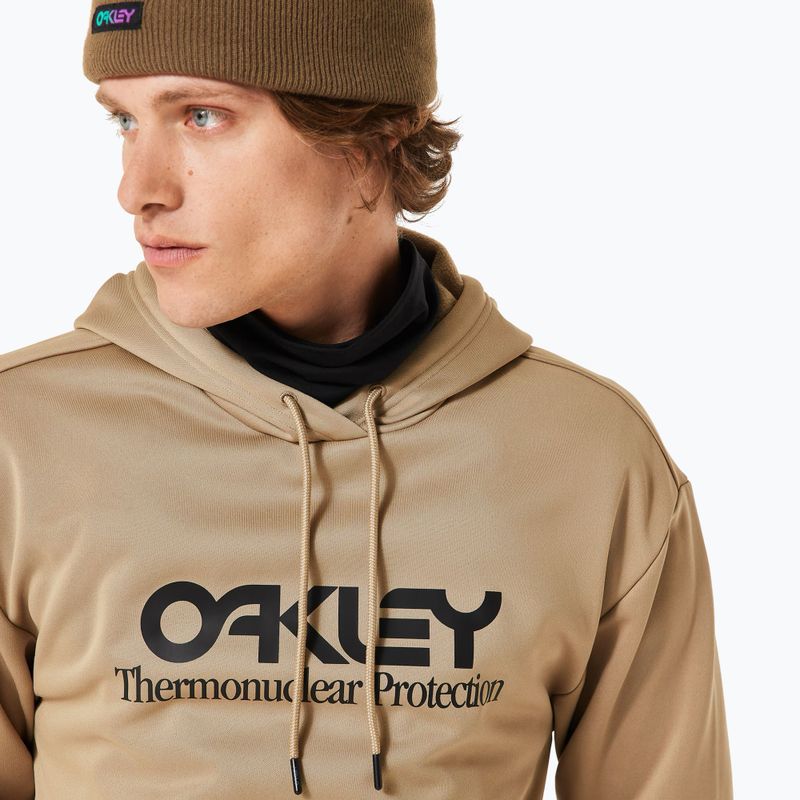 Pánská snowboardová mikina Oakley Rider Long 2.0 Hoodie pebble 5