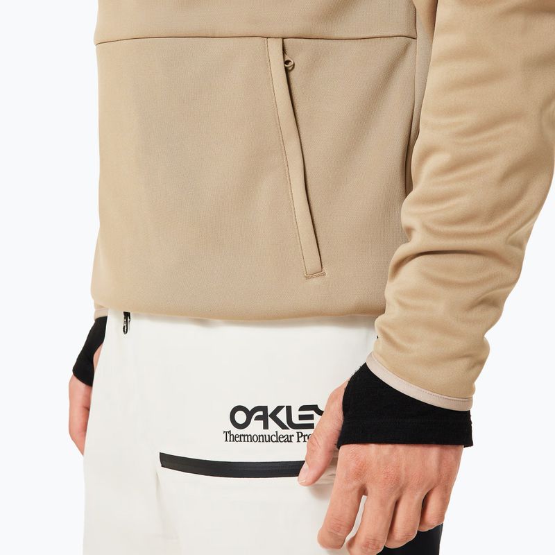 Pánská snowboardová mikina Oakley Rider Long 2.0 Hoodie pebble 6