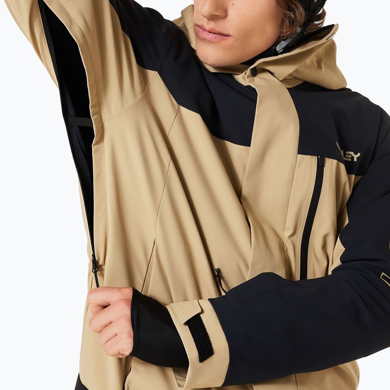 Pánská snowboardová bunda Oakley TNP TBT Insulated pebble 8