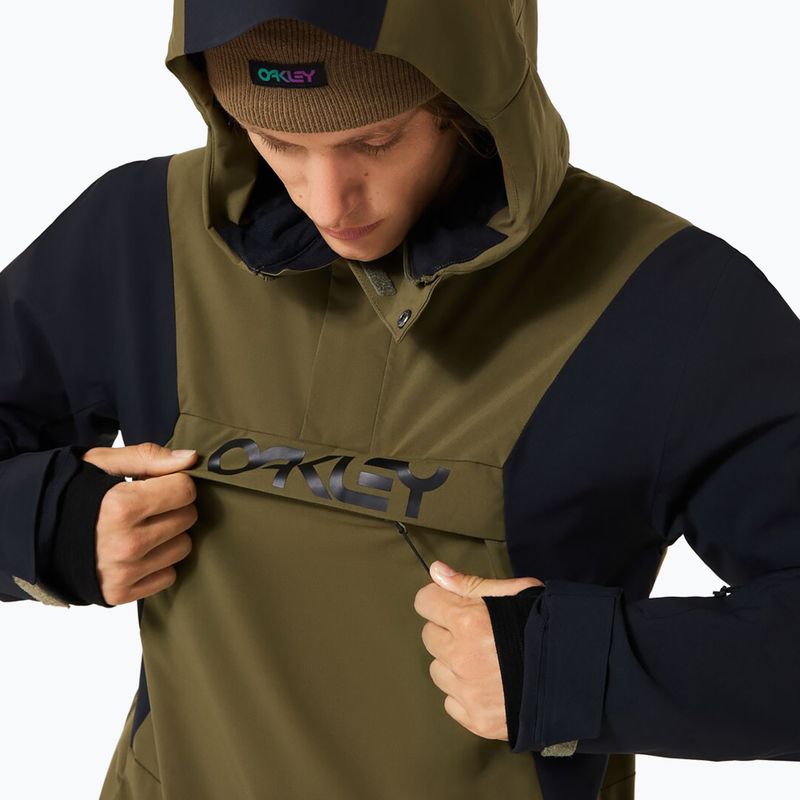 Pánská snowboardová bunda Oakley TNP TBT Isulated Anorak army green 4
