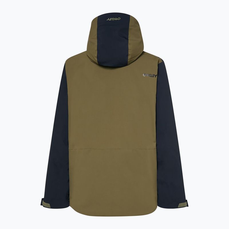 Pánská snowboardová bunda Oakley TNP TBT Isulated Anorak army green 10
