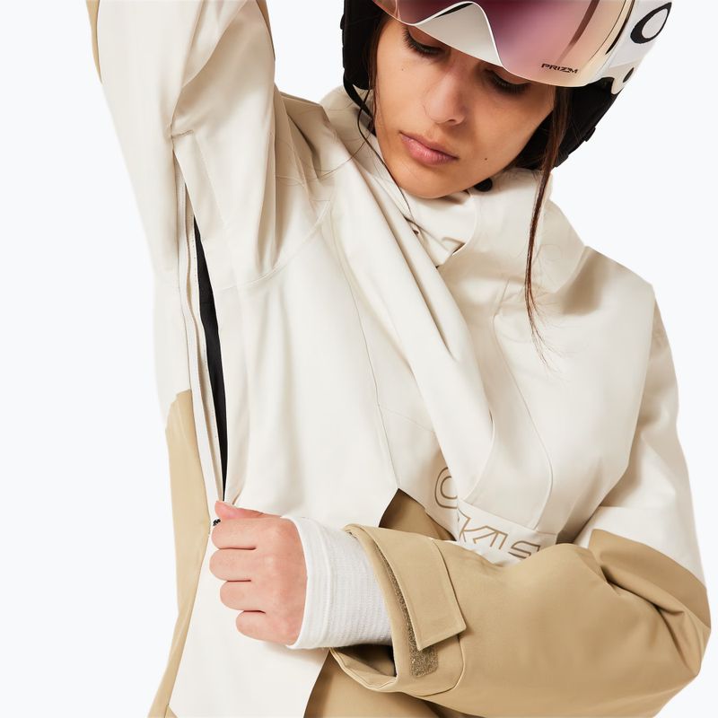 Dámská snowboardová bunda Oakley WMNS TNP TBT Isulated Anorak Mist/Pebble 4