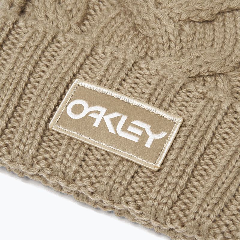 Zimní čepice Oakley Harper Pom Beanie pebble 3