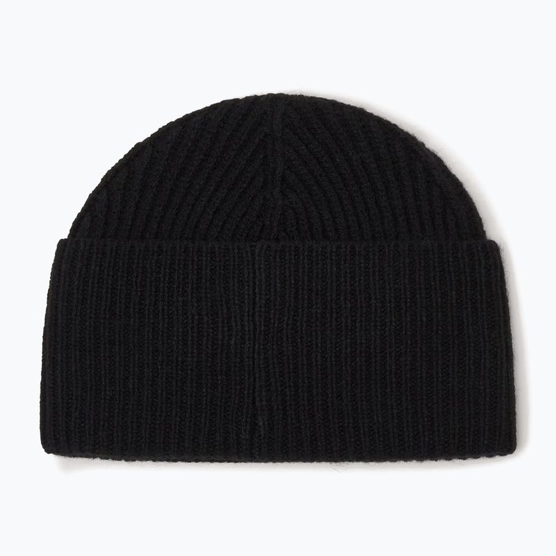 Zimní čepice Oakley Ellipse Ribbed Beanie blackout 2
