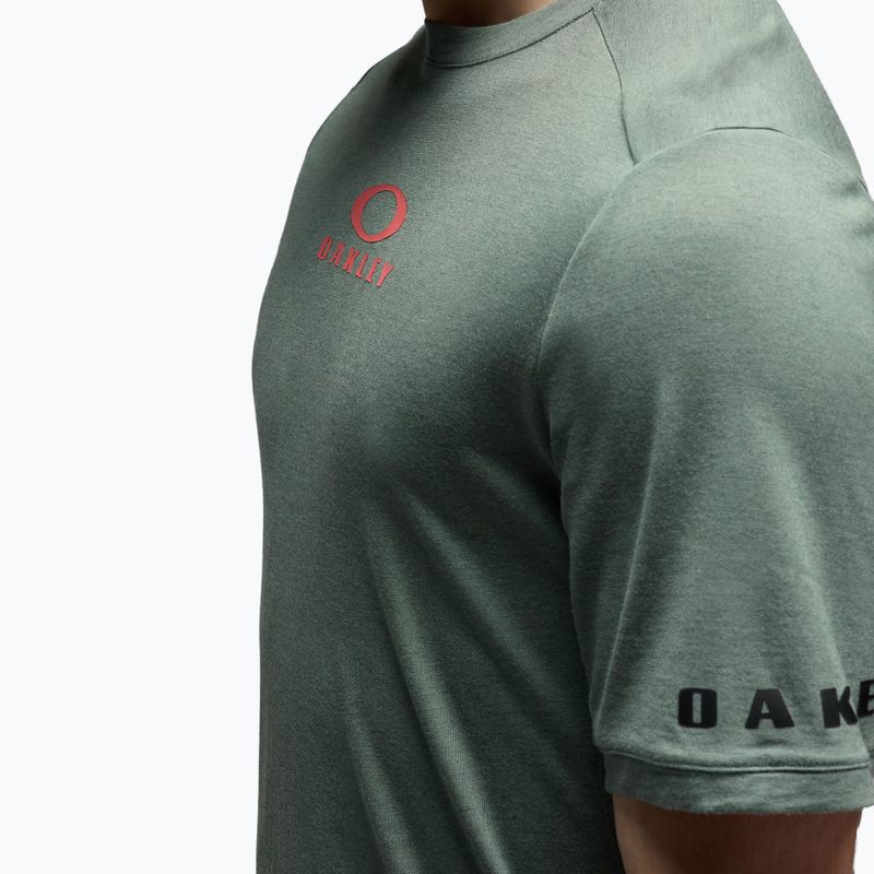 Pánský cyklistický dres Oakley Free Ride RC aviator green 3