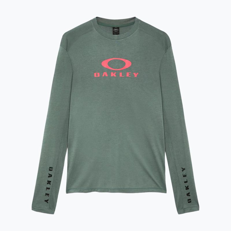 Pánské cyklistické tričko Longsleeve Oakley Seeker Flow LS74O aviator green 6