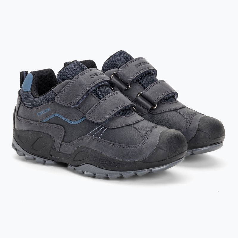 Juniorské boty  Geox New Savage navy/avio 4