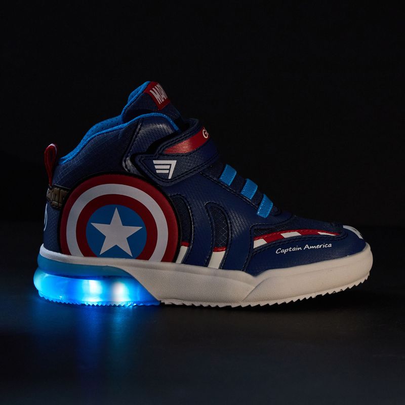 Dětské boty Geox Grayjay ocean blue/red 8