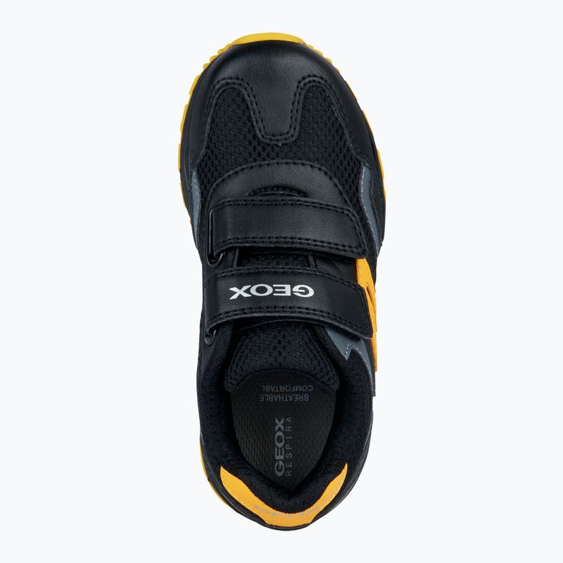 Dětské boty Geox Pavel black/gold 11