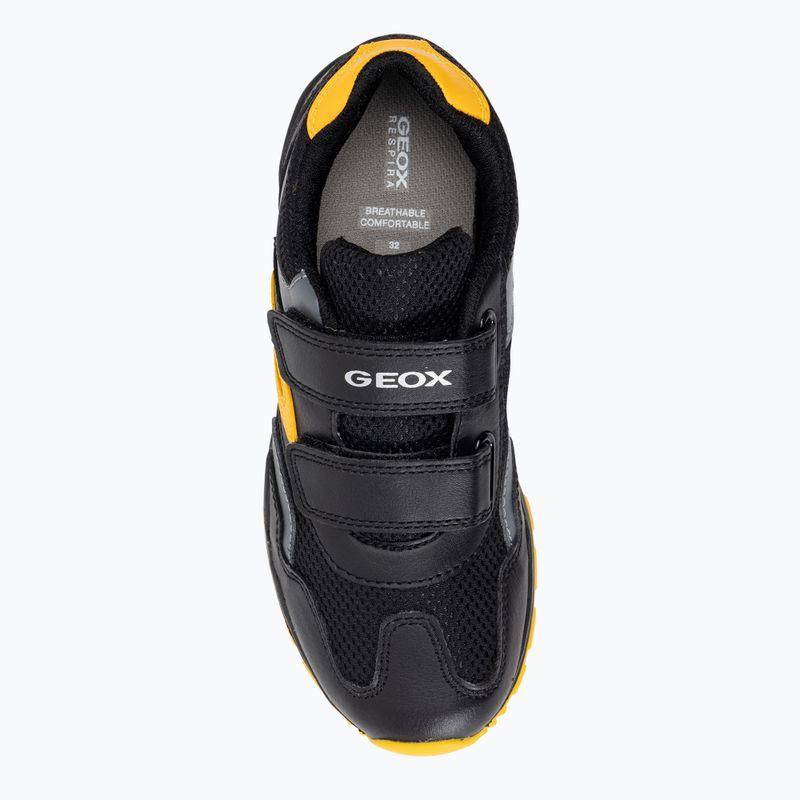 Dětské boty Geox Pavel black/gold 6
