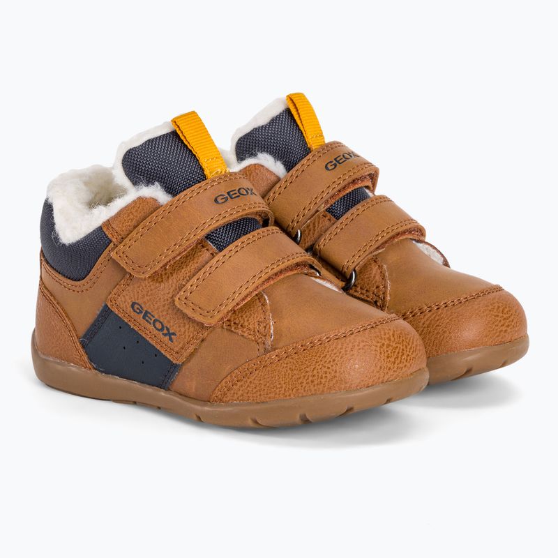 Dětské boty Geox Elthan tobacco/navy 4