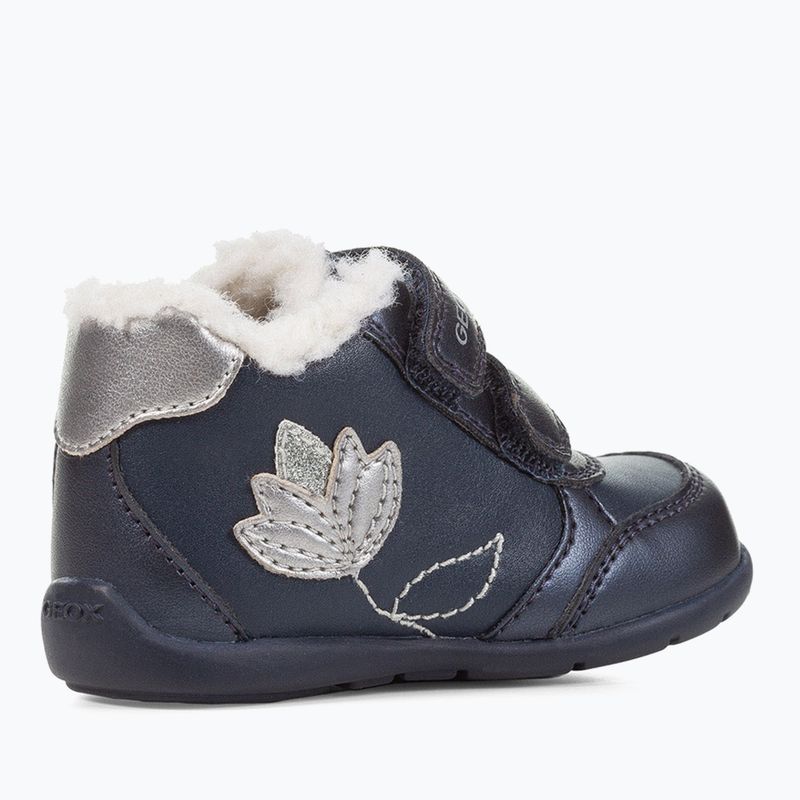 Dětské boty Geox Elthan navy/dark silver 10