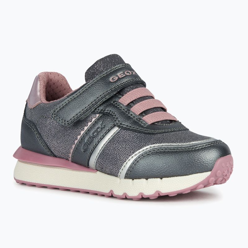 Dětské boty Geox Fastics grey/old rose 7
