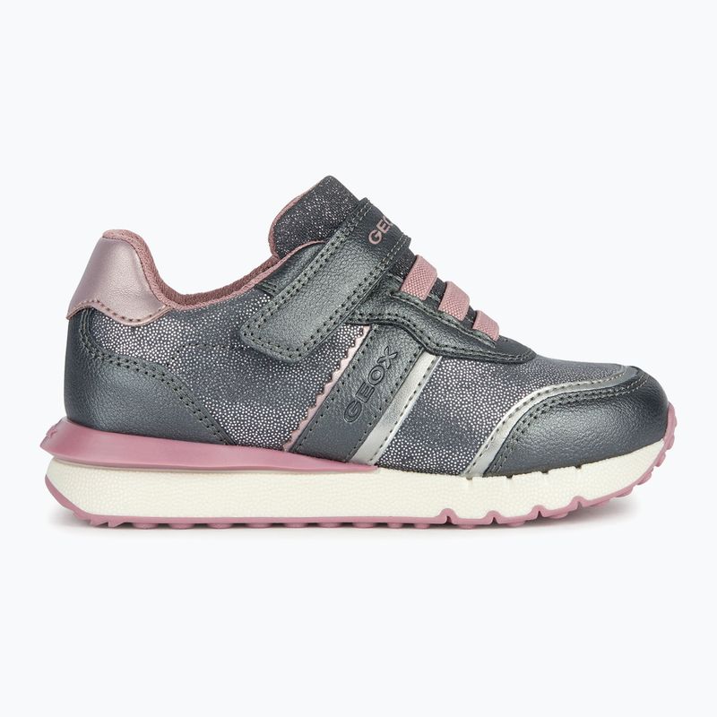 Dětské boty Geox Fastics grey/old rose 8