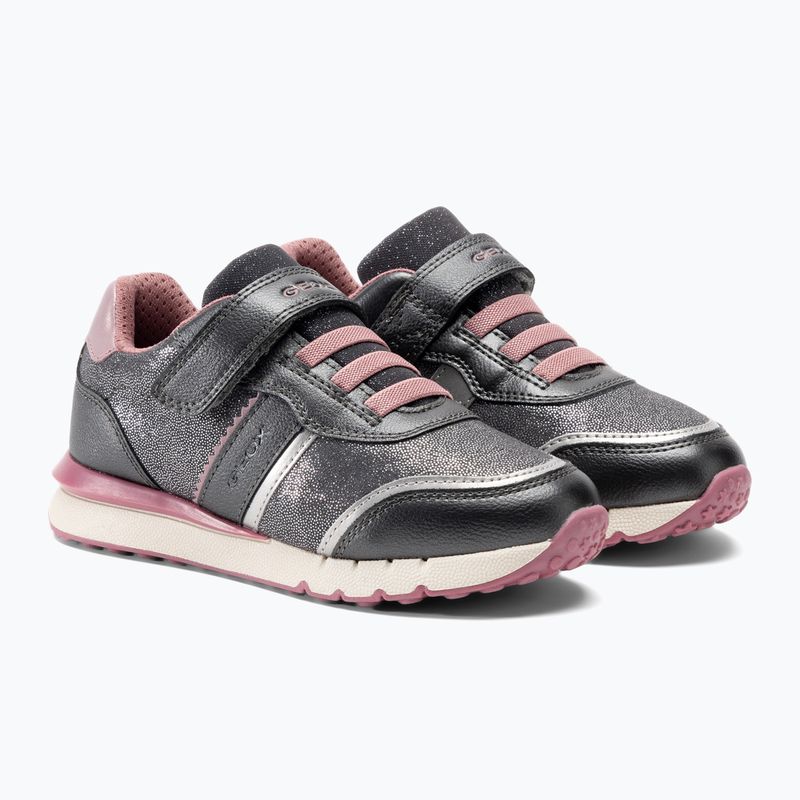 Dětské boty Geox Fastics grey/old rose 4