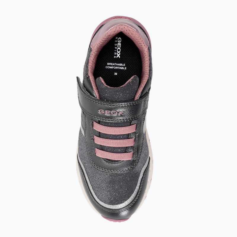 Dětské boty Geox Fastics grey/old rose 6