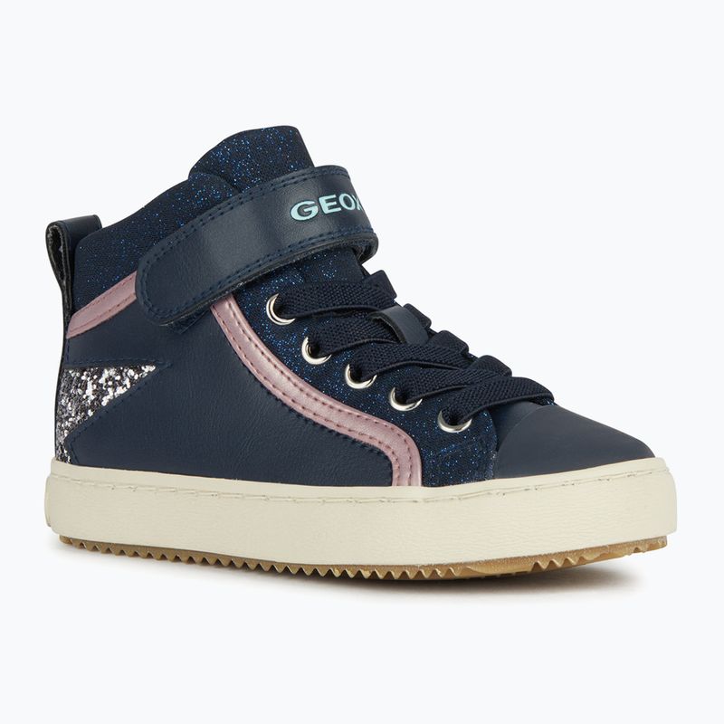 Dětské boty Geox Kalispera navy/dark silver 7