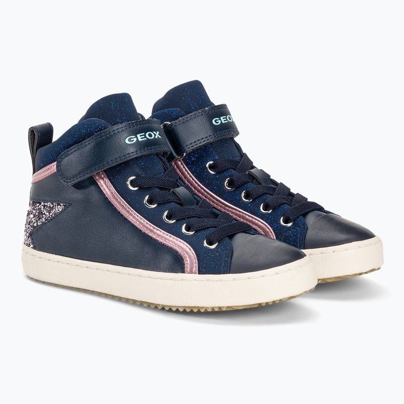 Dětské boty Geox Kalispera navy/dark silver 4