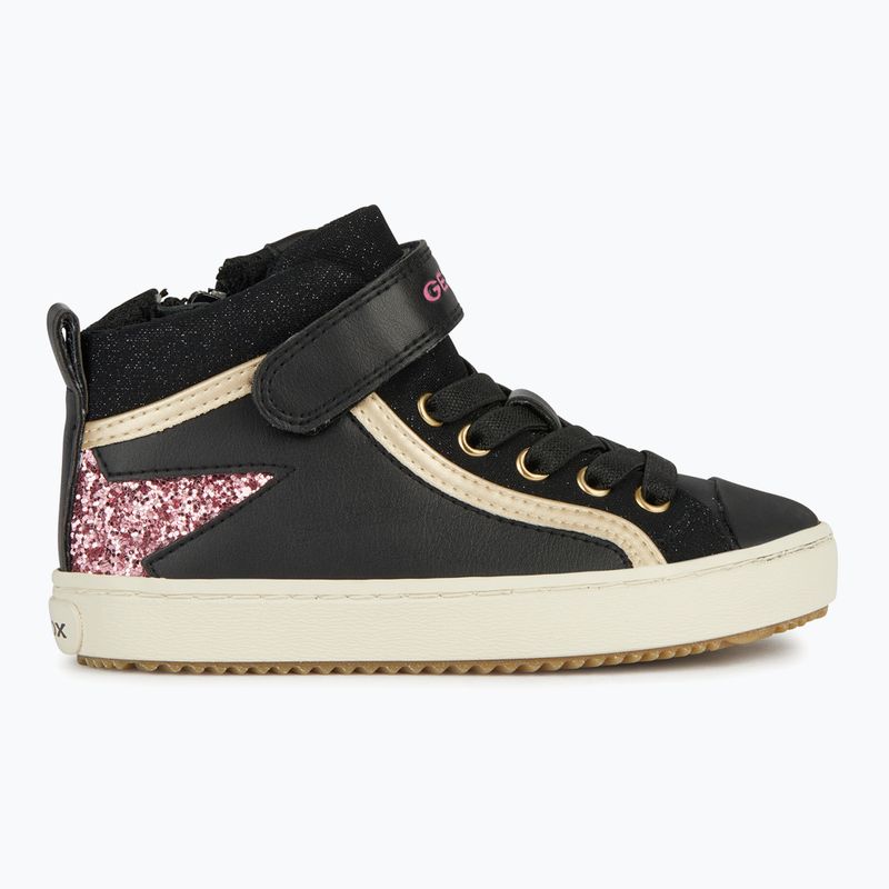 Dětské boty Geox Kalispera black/dark pink 8
