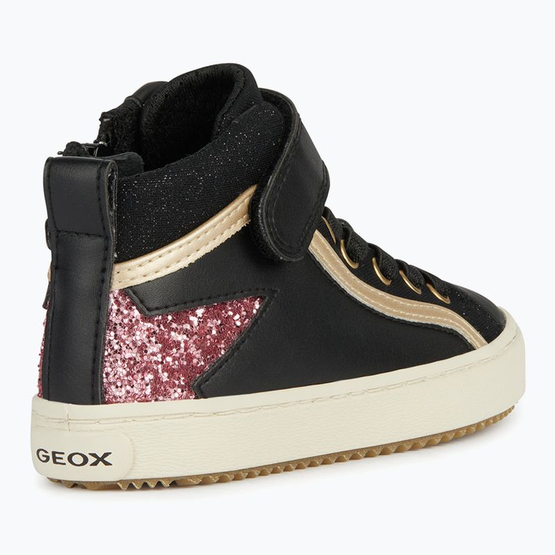 Dětské boty Geox Kalispera black/dark pink 10