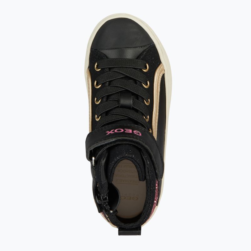 Dětské boty Geox Kalispera black/dark pink 11