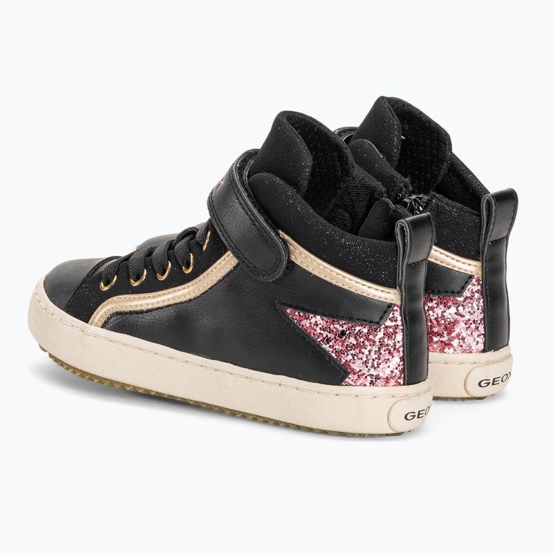 Dětské boty Geox Kalispera black/dark pink 3