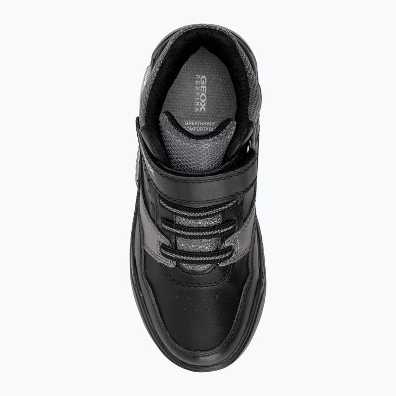 Dětské boty Geox Illuminus black/dark grey 6