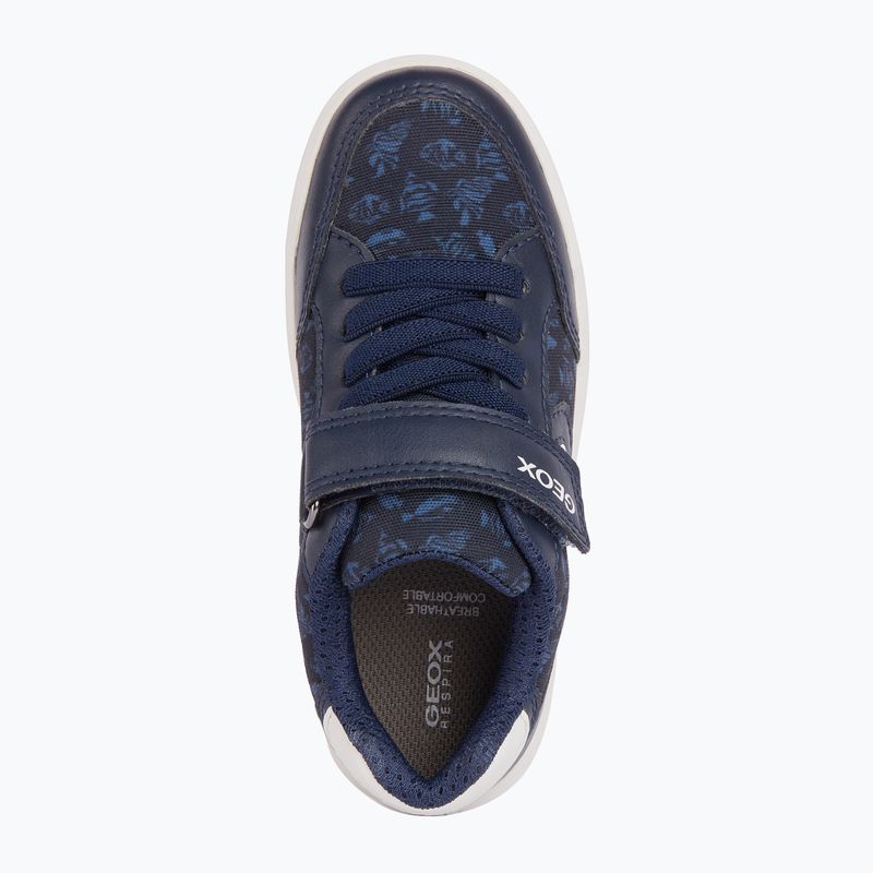 Boty junior Geox Arzach ocean blue/steep white  13