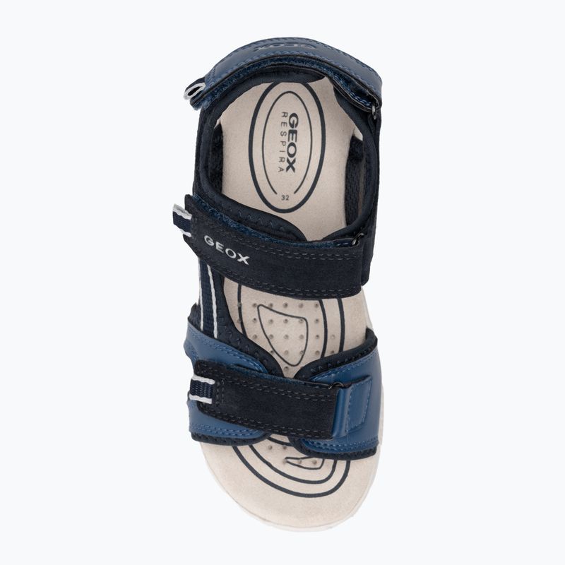 Juniorské sandály Geox Alben navy/dark blue 5