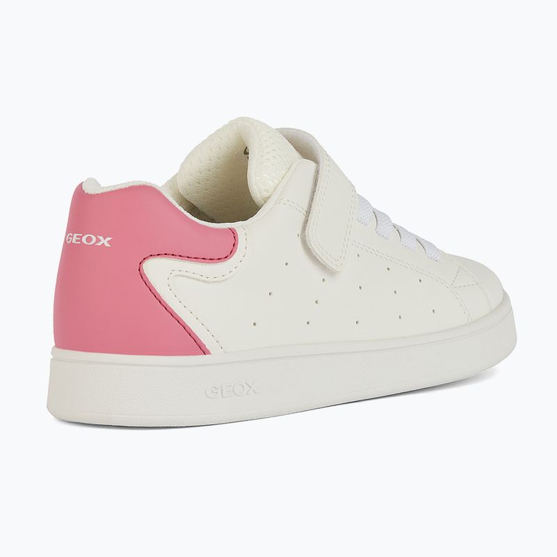 Boty junior Geox Eclyper white/fuchsia  11