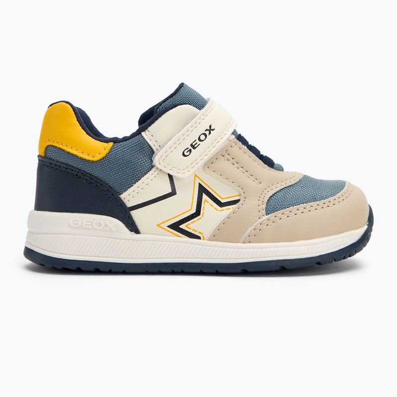 Dětské boty Geox Rishon beige / navy 2