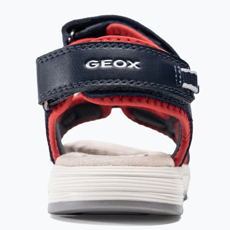 Juniorské sandály Geox Alben ocean blue/red 6