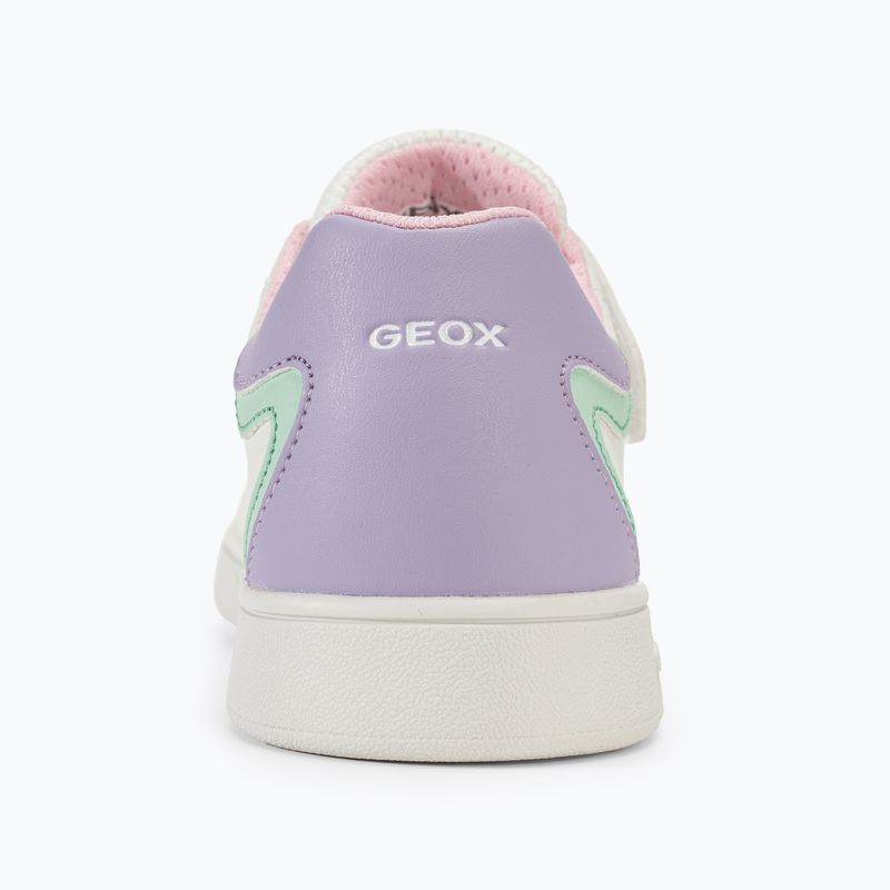 Boty junior Geox Eclyper white/lilac  6