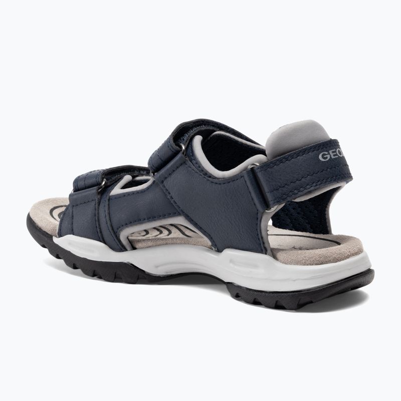 Juniorské sandály Geox Borealis ocean blue/gold 3