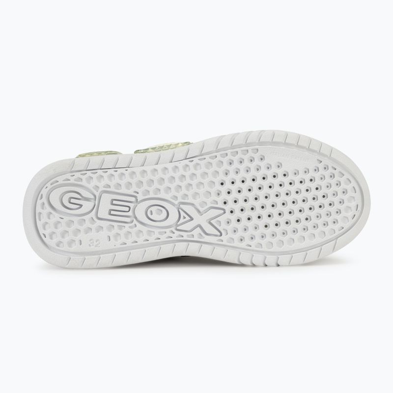 Boty junior Geox Illuminus ocean blue/silver  4