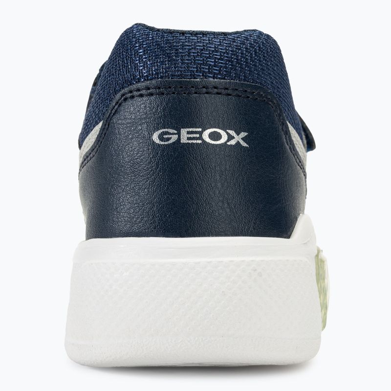 Boty junior Geox Illuminus ocean blue/silver  6