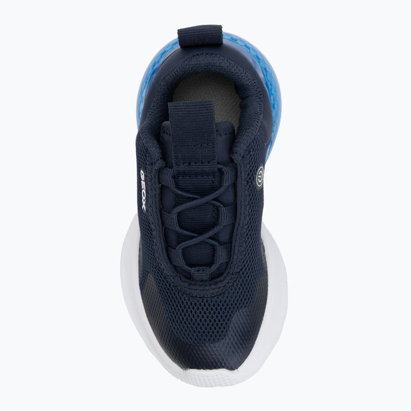 Juniorské boty Geox Activart Illuminus navy 5