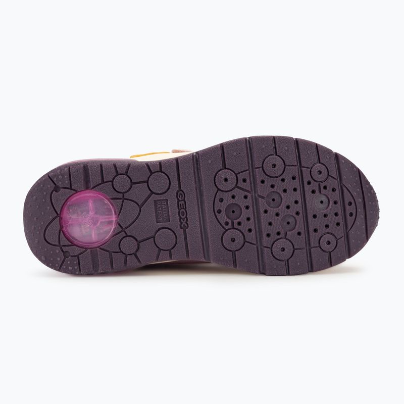 Boty junior Geox Spaceclub pink/light purple 4