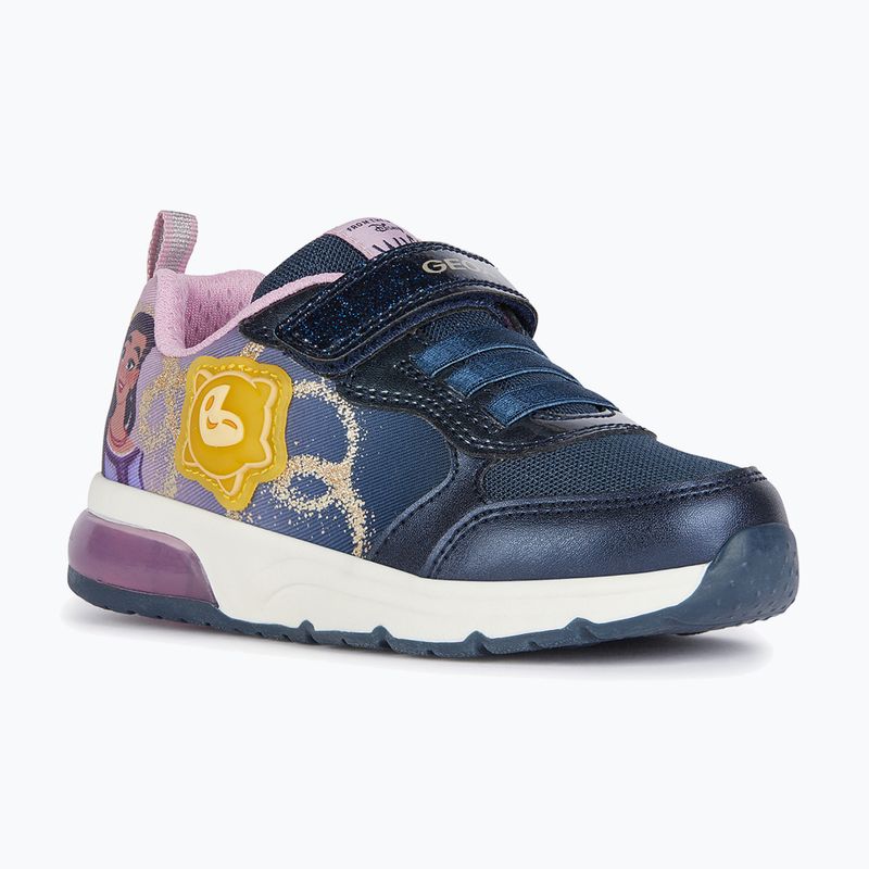 Boty junior Geox Spaceclub navy/lavender 9