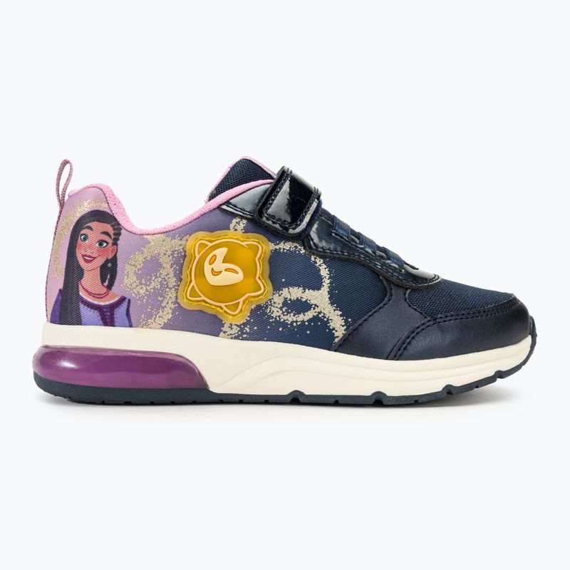 Boty junior Geox Spaceclub navy/lavender 2
