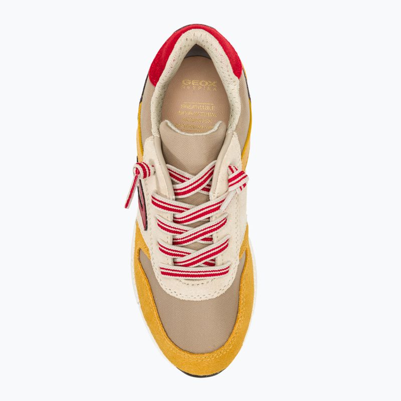 Boty junior Geox Alben beige/yellow 5